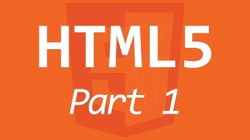 HTML5 101 - Part 1 - Intro & History