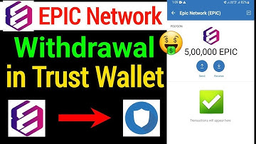 epic network token withdraw kaise kre/ epic token ko trust wallet me withdraw krne ka procedure//