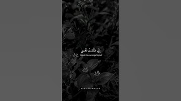 قَالَ رَبِّ إِنِّي ظَلَمْتُ نَفْسِي | محمد صديق المنشاوي | سورة القصص
