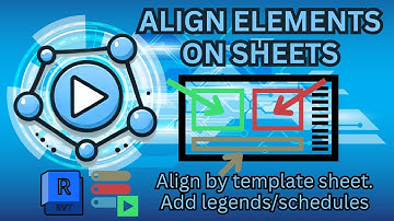 Align sheet views, add legends and schedules Dynamo Player Revit