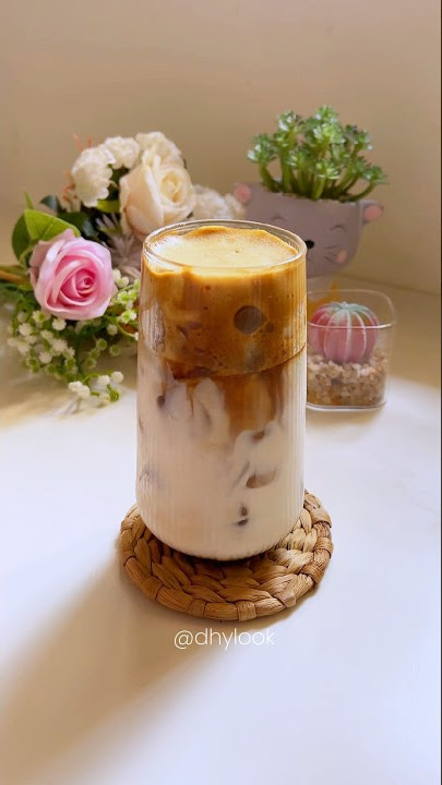 Racikan Kopi Susu Ala Cafe✨ Nyegerin & Creamy!