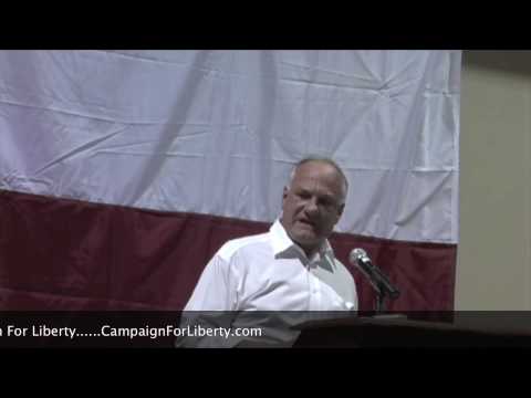 Barry Goldwater Jr at Ron Paul Birthday BBQ 8/15 P...