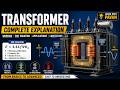 Transformer Working Principle Explained in Telugu ⚡ | EMF Equation, Applications & Limitations