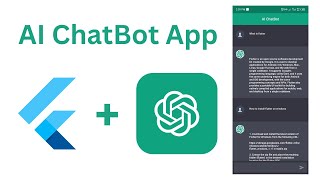 How To Create AI Chatbot In Flutter + ChatGPT - Flutter Tutorial