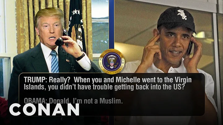 Trump Calls Obama To Discuss His Refugee Ban | CONAN on TBS