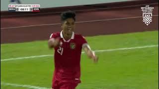 Ramadhan Sananta nets his maiden international goal!