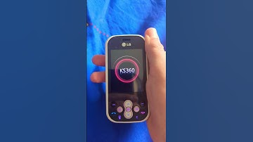 LG KS360 startup and shutdown #shorts