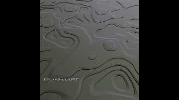 Topo Style Loop Motion Graphic and Music by Tranmaart - 2160p #shortsanimation #topography