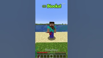 Minecraft: How high you can fall... 🤔#shorts