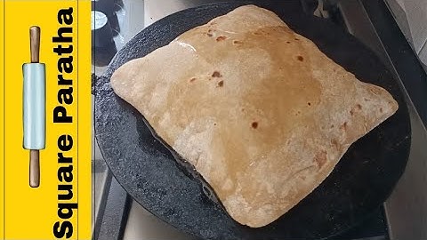 How to make Crispy Square Paratha.چورس پراٹھا || step by step || #squareparatha #mangorecipes