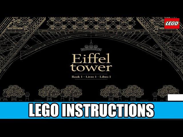 afskaffet gavnlig Ære LEGO Instructions | Icons | 10307 | Eiffel Tower (Book 1) - YouTube