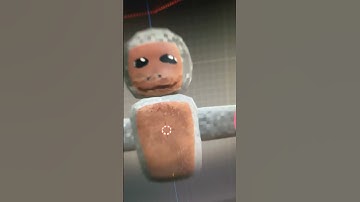 gtag fangame day 1!!! done making the player model!! #gorillatag #fangame #gtagfangame #blender