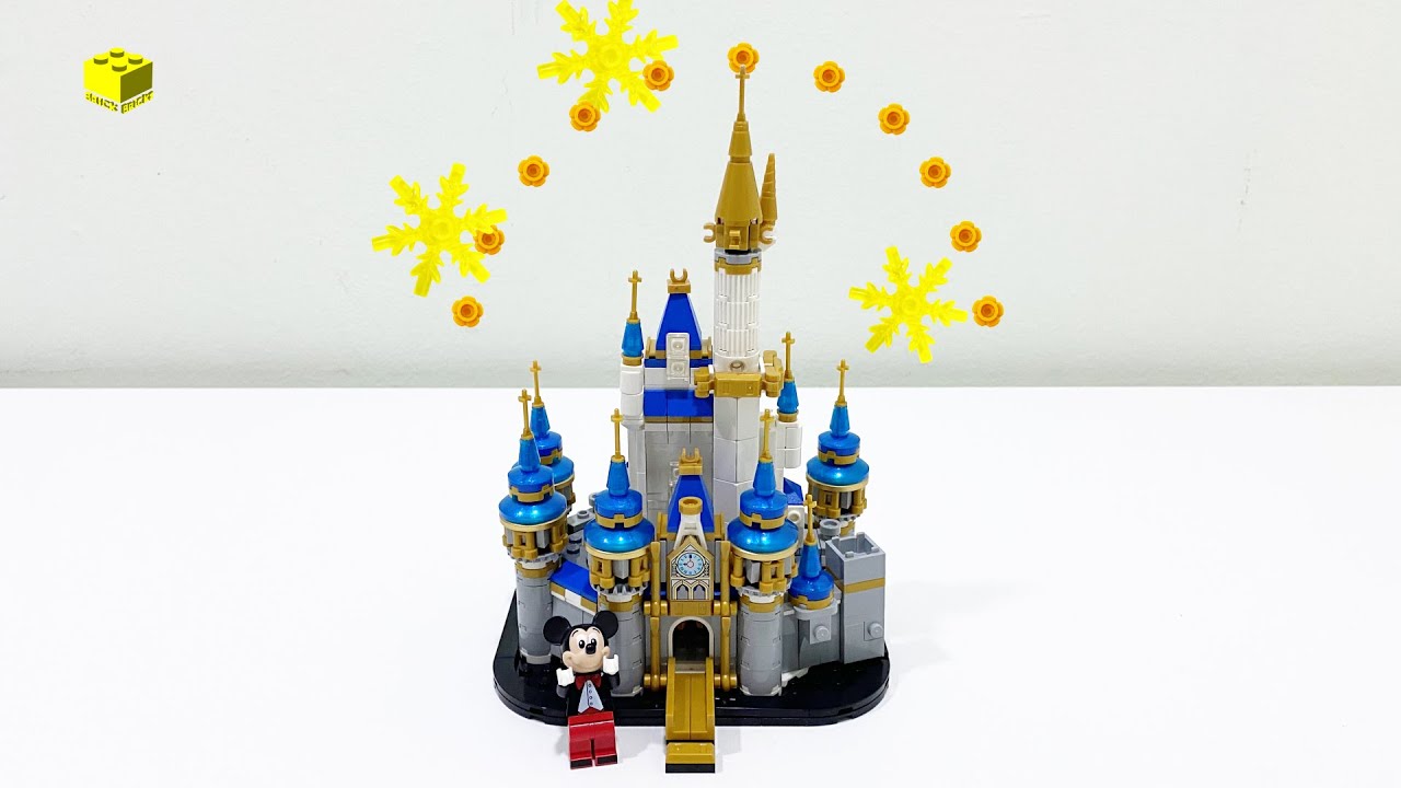 LEGO 40478 MINI DISNEY CASTLE 2021 SPEED BUILD - BRICK BRICKS
