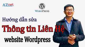 Hướng dẫn sửa thông tin liên hệ trên website wordpress dùng Flatsome