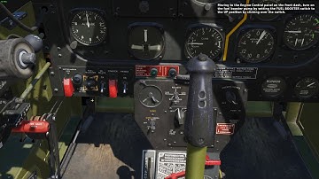 DCS World P-51D Mustang. Training 02 : Engine Start Procedure