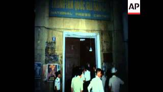 SYND 10-2-70 AFTERMATH SCENES OF A BOMB IN THE PRESS CENTRE IN SAIGON