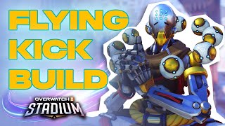 This Flying Kick Zenyatta Build is Actually BROKEN – Overwatch Stadium!