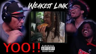 Chris Brown Disses Quavo | Weakest Link | REACTION!!