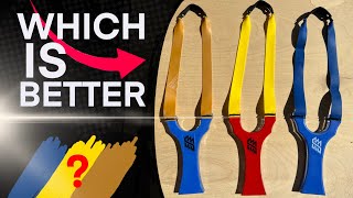 Slingshot: Which Tape is Better ? Blue Fitness Tape-Theraband Gold or Yellow