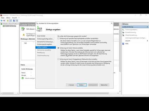 Windows Server Tip: Windows Server Sicherung