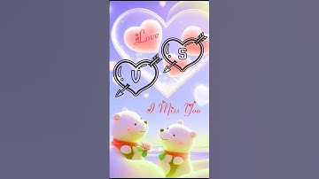 #shorts #MS Couple Name Status❤️||Name art Video😍||Whatsapp status💘||2023  #ms_creation243