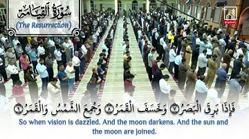 تلاوة بديعة من سورة القيامة - الشيخ رعد الكردي (ليلة ١٣ رمضان ١٤٤٢هـ)