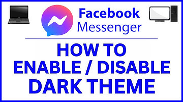 How To Enable Dark Theme On Facebook Messenger Using A PC (Web Version) Step-by-Step Guide!