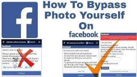 How To Solve Photo Self Problem On Facebook 2018