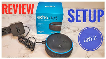 REVIEW & SETUP Amazon Echo Dot 3rd Gen Smart Speaker with Alexa