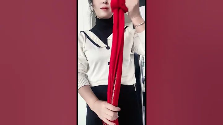 Easy Silk Scarf Tie Methods | How to wear a scarf? P3040223 #scarfwearing