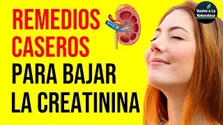 ¿Qué se puede hacer para subir la creatinina?