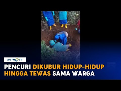 Terduga Pencuri di Garut Dihakimi Massa hingga Dikubur Hidup-hidup