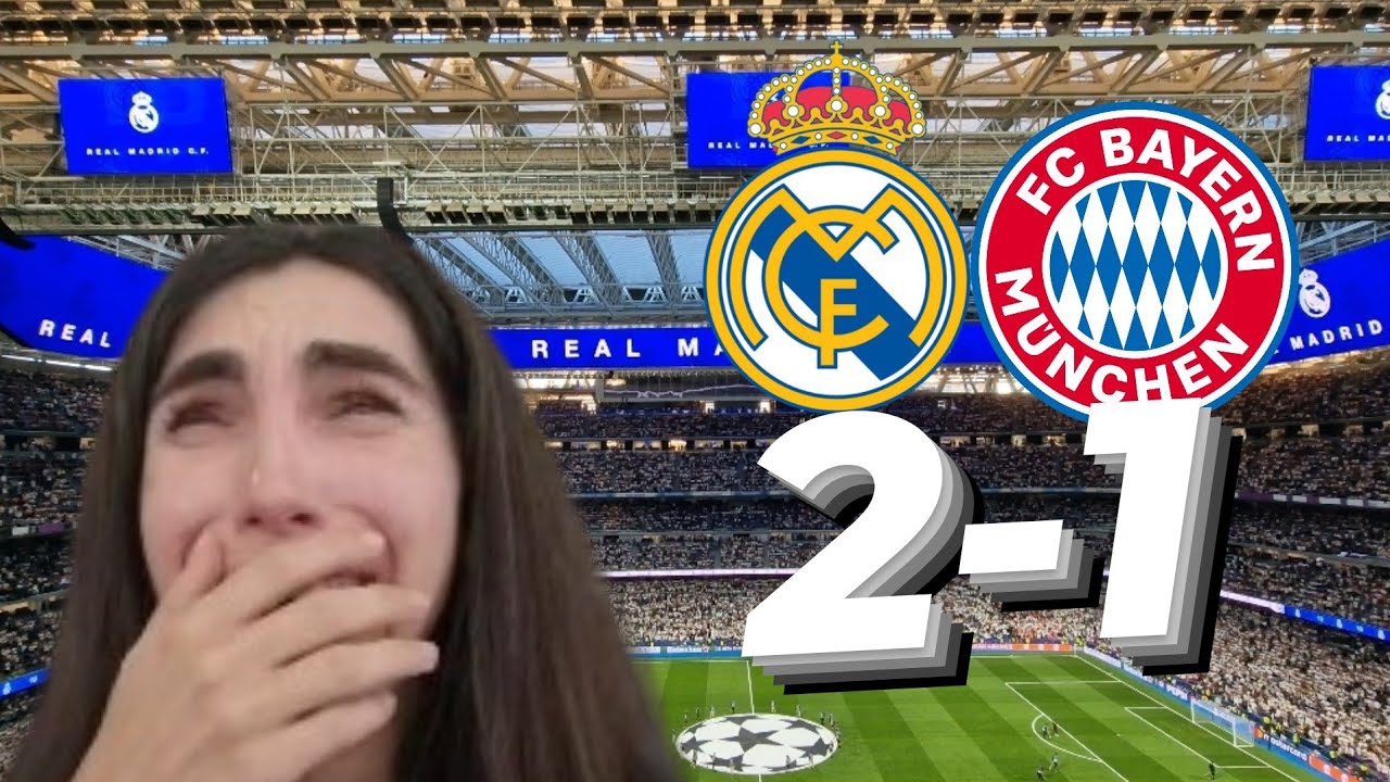 ESTAMOS en la FINAL Real Madrid 2-1 Bayern Múnich en el Santiago ...