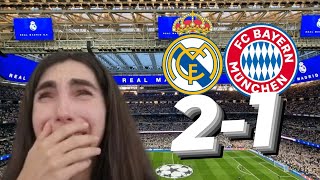 ESTAMOS en la FINAL Real Madrid 21 Bayern Múnich en el Santiago Bernabeu  REACCIÓN MADRIDISTA