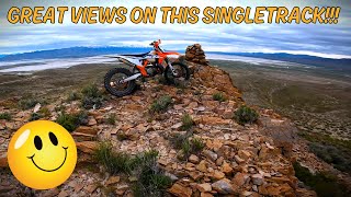 GREAT VIEWS ON THIS SINGLETRACK 5 8 24