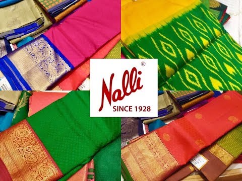 NALLI SILK SAREE COLLECTION WITH PRICE / LATEST KANCHIPURAM SILK SAREES BELOW 10,000