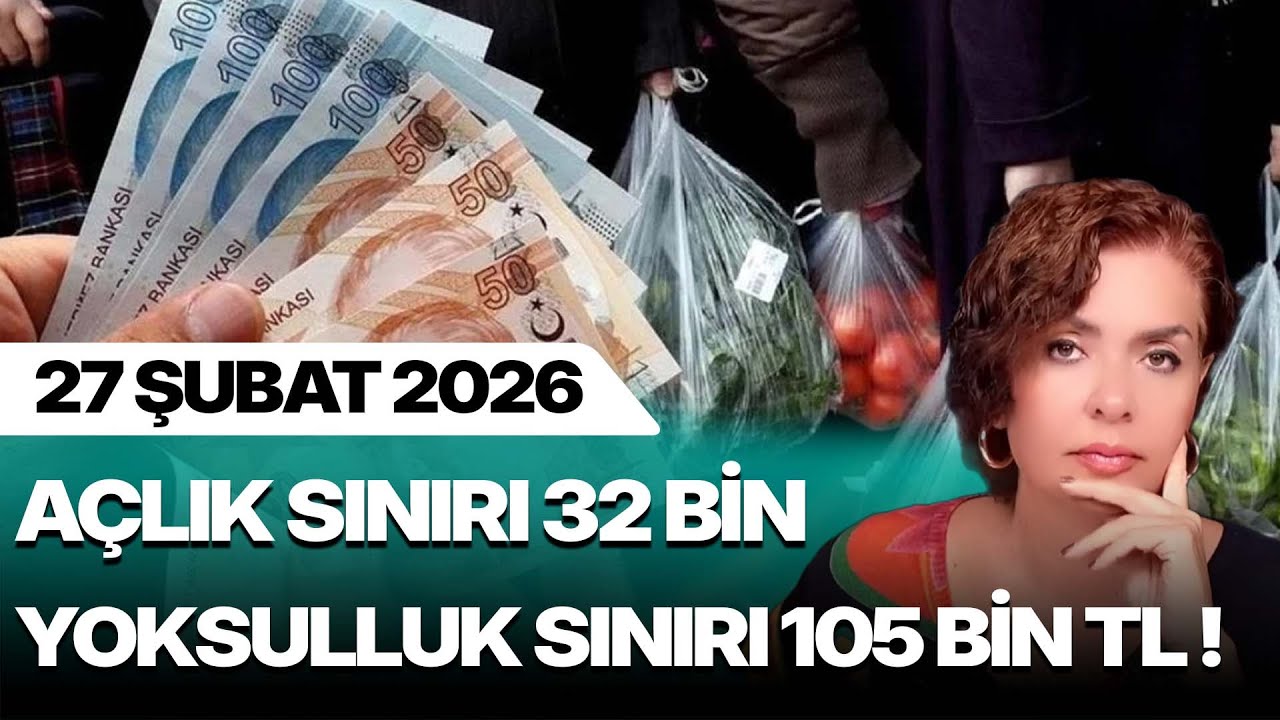#canlı | AÇLIK SINIRI 32 BİN YOKSULLUK SINIRI 105 BİN TL ! | Özlem Gürses