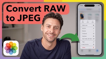 Hoe je een RAW-foto naar JPEG converteert op de iPhone
