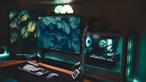 My Dream Desk Setup Tour | Video Editing & Gaming 2023