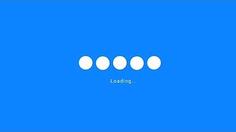 Bouncing ball loading animation with HTML & CSS @csd1447
