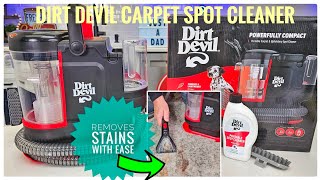 Dirt Devil Portable Spot Cleaner Review   Actually Works Great!