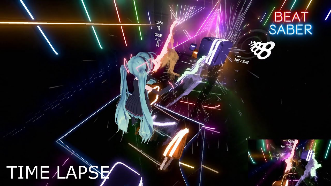 Beat Saber Time Lapse – TheFatRat (Expert+) - YouTube