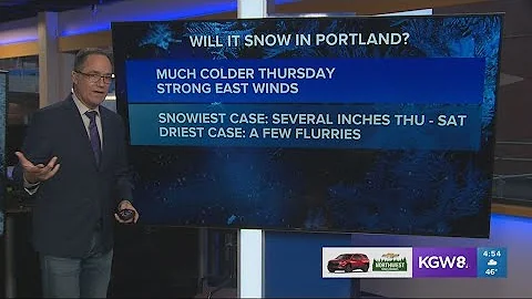 Will it snow in Portland later this week? Matt Zaffino takes a look