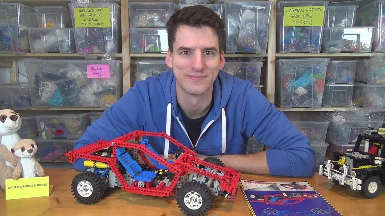 Ein tolles Modell aus den 80er Jahren: Das LEGO® Technic 8865 - Test Car -  YouTube