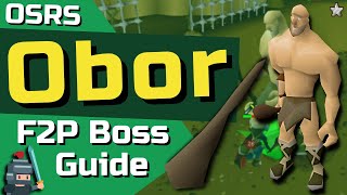 Obor F2P Boss Guide  OSRS F2P Boss Guide