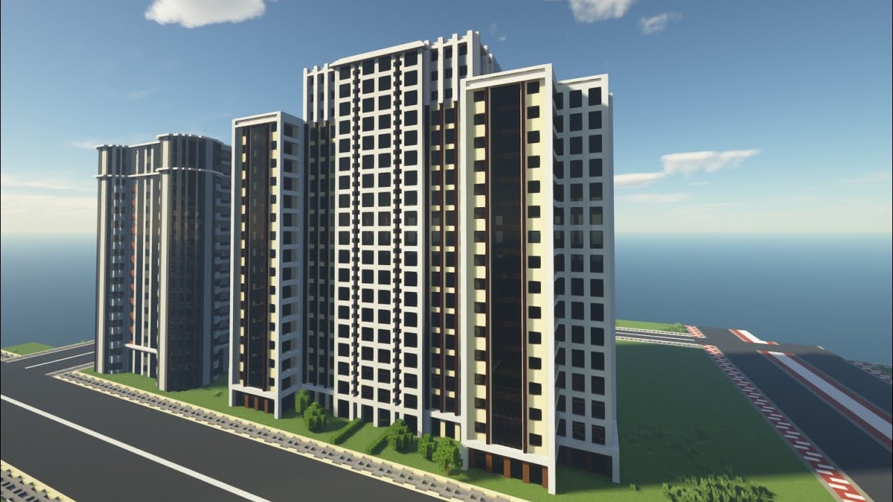 Как построить МНОГОЭТАЖНЫЙ ДОМ в майнкрафт. - YouTube