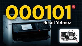 Epson WorkForce 000101 Error Solution | Ink Pump Cleaning Unit Replacement (Service Repair)
