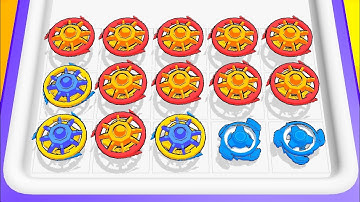 Spinner Battle - Blade Game - Max Level gameplay ⭐⭐⭐ Merge gameplay 2