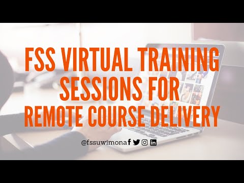 FSS OurVLE BbC Training Tutorial