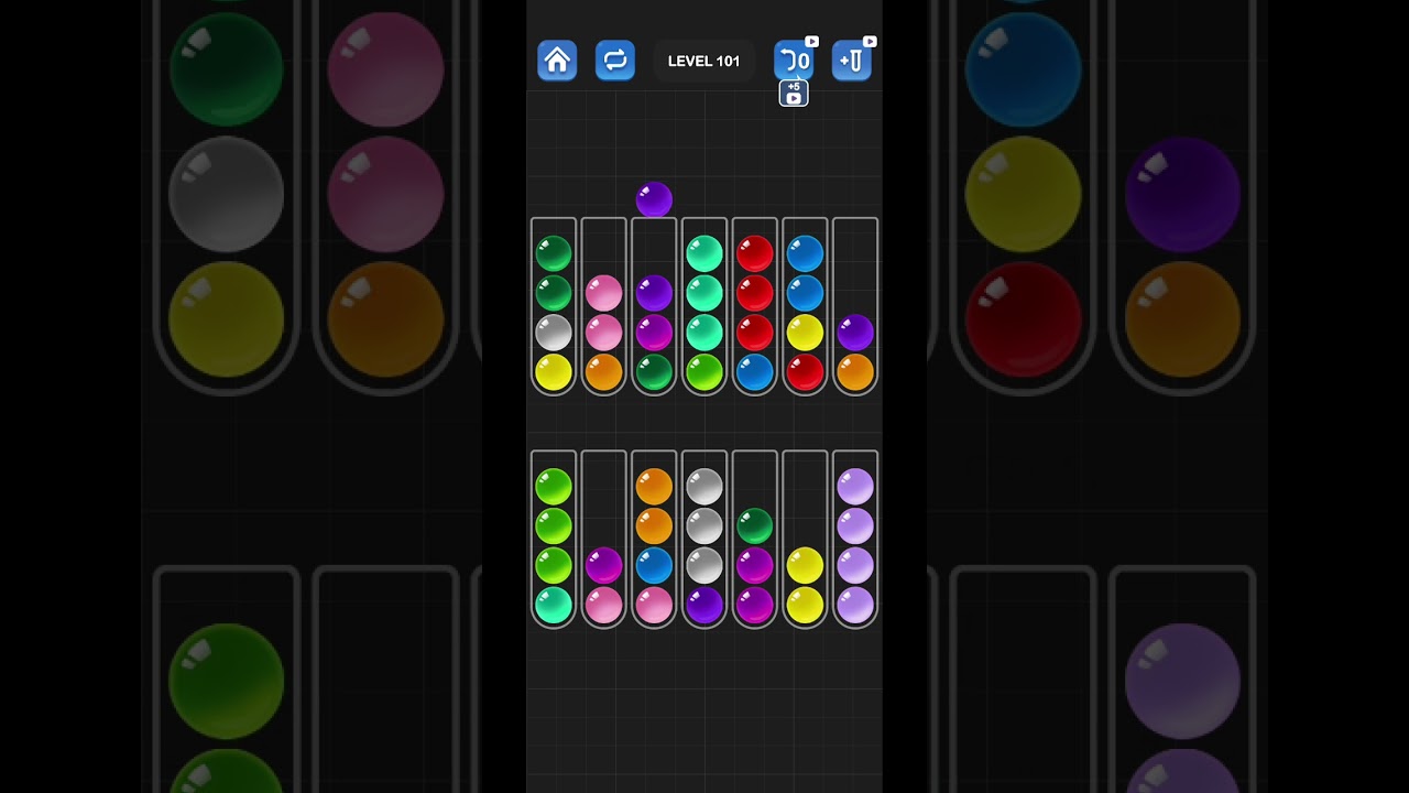 Ball Sort Puzzle Level 101 | Ball Sort Puzzle - Color Game
